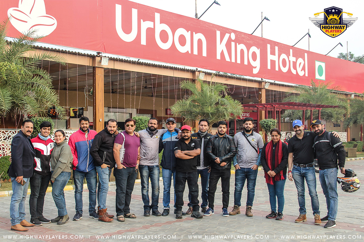 Highway Players ride to Urban King Hotel